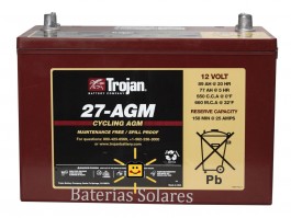 Batería Trojan 27 - AGM